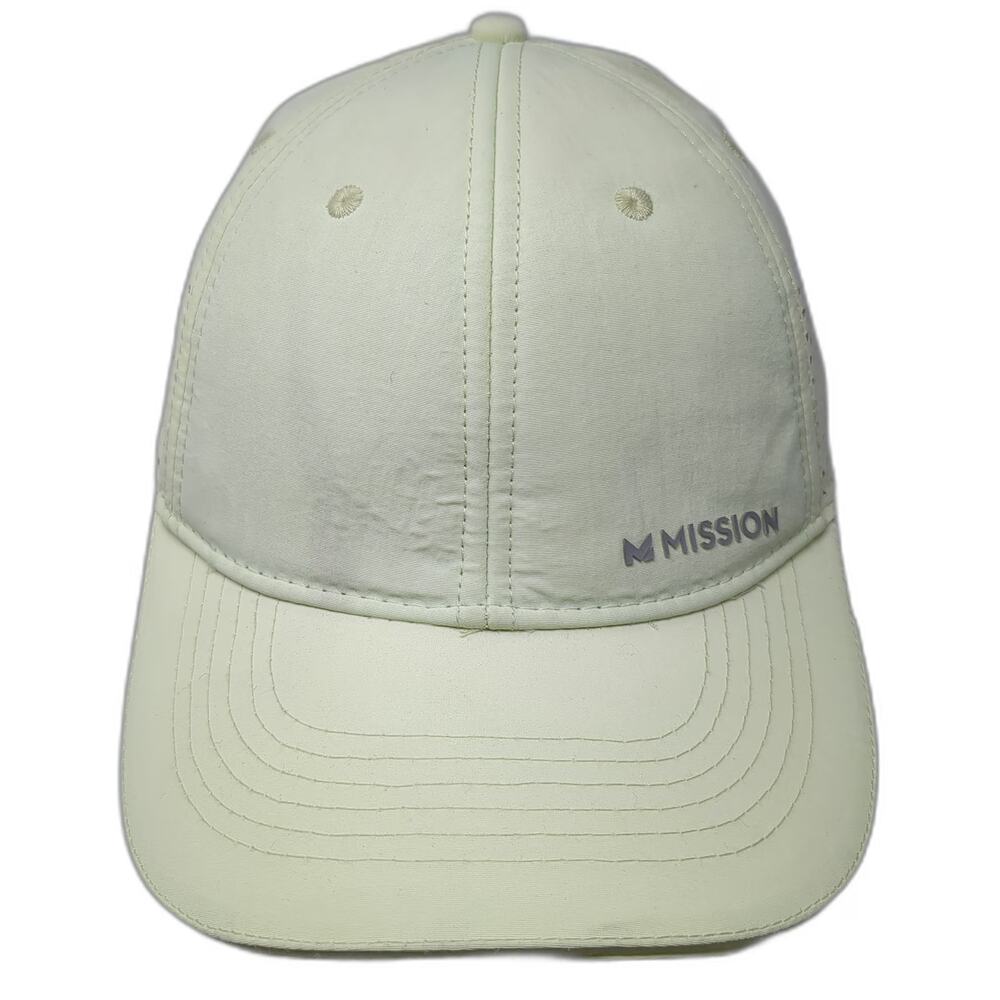Mission Baseball Cap Green One Size Cooling Perforated Performance Sport Hat